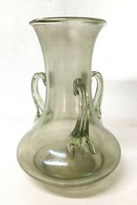 ANTICO VASO VITTORIO ZECCHIN VSM CAPPELLIN VETRO SOFFIATO MURANO 1920 TRIANSATO