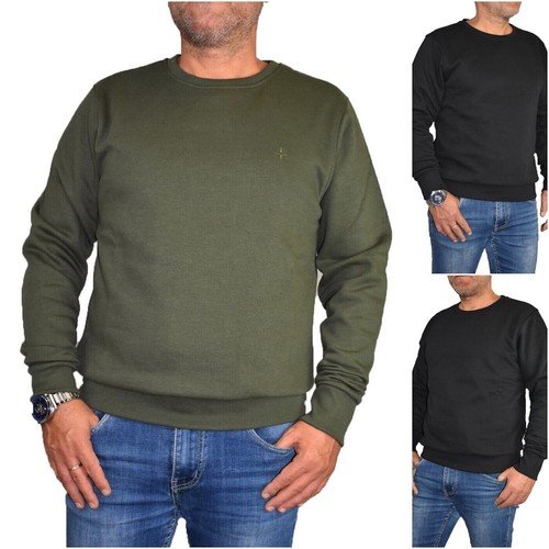Felpa uomo cotone invernale - uomo,