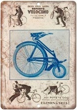 Insegna Metallo Riproduzione Pubblicità Vintage Reparto Velocino Eliminateli B208