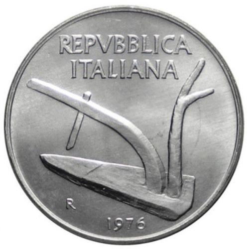 Lire 1976 spighe repubblica - 10,