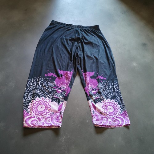Leggings donna capri nero - donna,