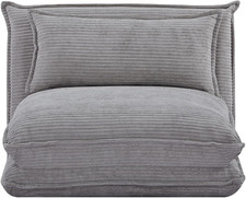 EVERGREENWEB - Divano Letto Futon - Tatami Allungabile - Poltrona Letto 1 Posto 