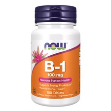 NOW Foods Vitamina B1 100mg -