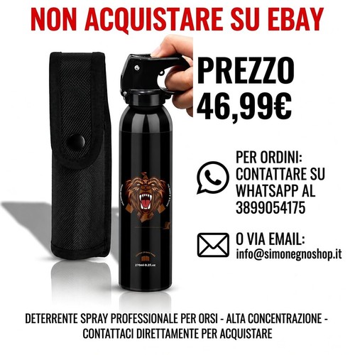 Deterrente contro lupi orsi - deterrente, lupi,