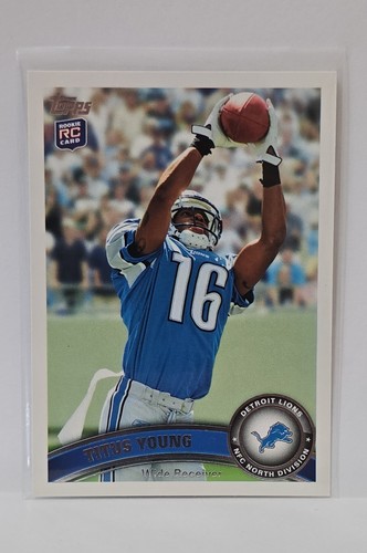 2011 topps titus young 19 - 2011,