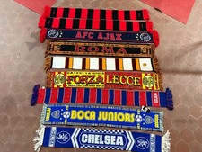 BLOCCO DI 9 SCIARPE CALCIO