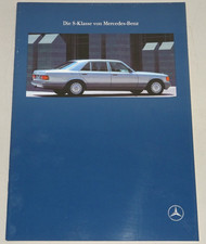 Brochure Mercedes Benz W126
