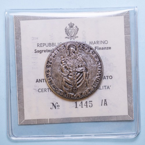 San marino medaglia 1971 - san,