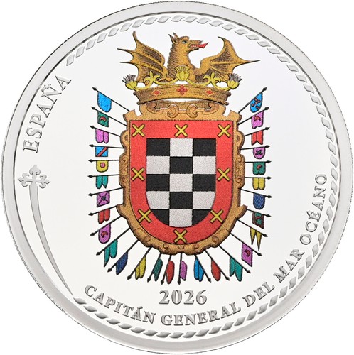 Euros plata españa 2026 v - euros,