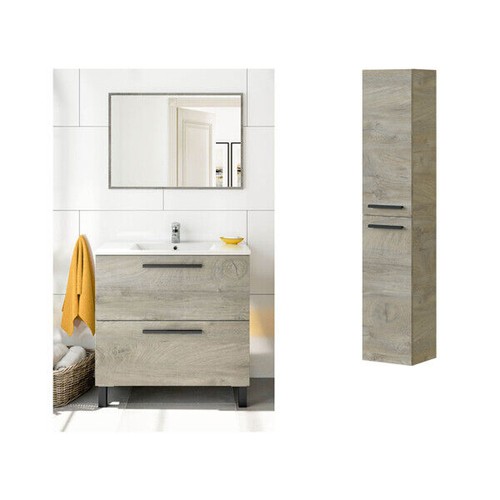 Mobile bagno 2 cassetti - mobile, cm