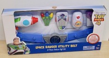 Disney Toy Story 4 - Buzz Lightyear Utility Belt Deluxe Dress Up Kit *Nuovo*