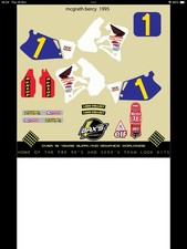 Honda 1995. Kit Adesivi