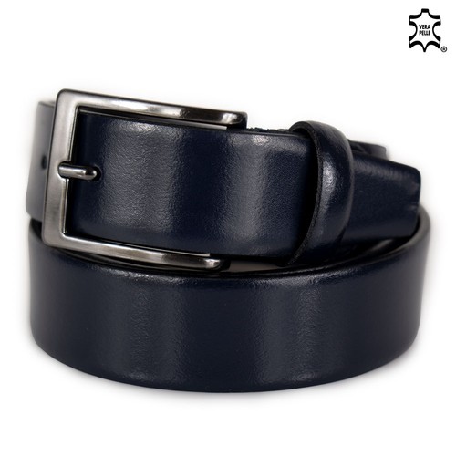 Cintura uomo blu vera - da,