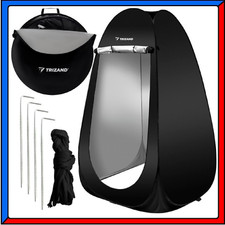 Tenda Spogliatoio da Campeggio Portatile per Doccia Spiaggia Privacy Pop Up