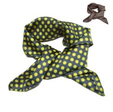Foulard uomo di seta stampata