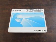 Honda CBR600F 2001 Owner's manual manuale guida manuale conduttore