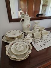 Rosenthal Sanssouci Classic Rose Complete Coffee Set For 8