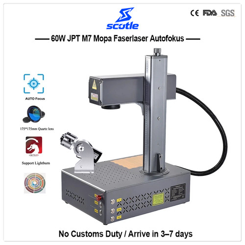 Laser fibra 60w jpt mopa - laser,