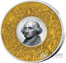 ROAD TO INDEPENDENCE puzzle 4 oz moneta argento 5$ Barbados 2026