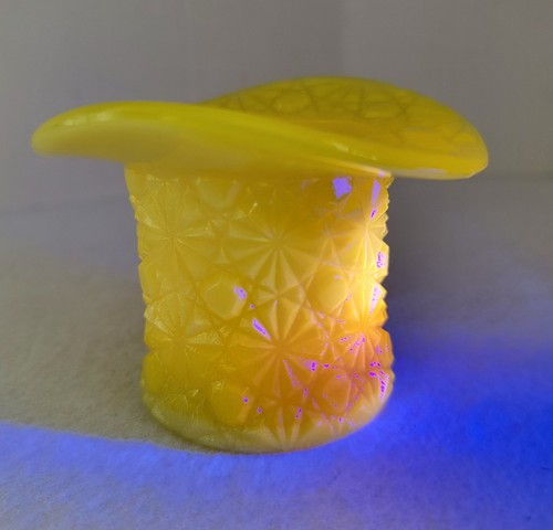 Raro cappello vetro - , verga