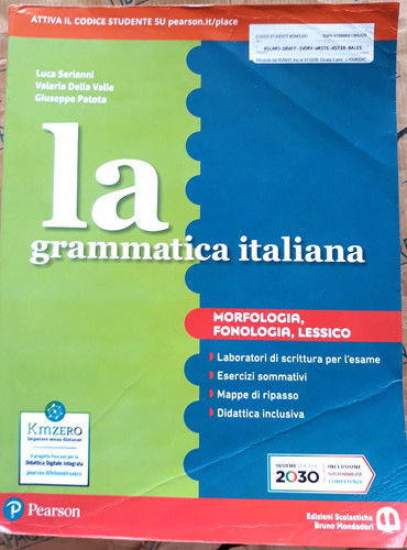 Grammatica italiana - grammatica,