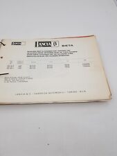 Manuale officina Lancia Beta