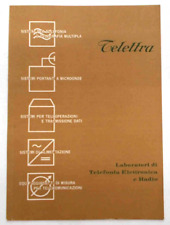 Telettra. Laboratori di Telefonia Elettronica e Radio. 1962