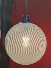 Lampadario murano filigrana