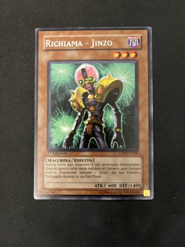 Carta richiama jinzo - oh,