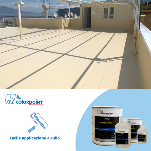 Resina per pavimenti esterni - per,