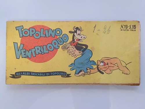 Fumetto topolino ventriloquo - fumetto,