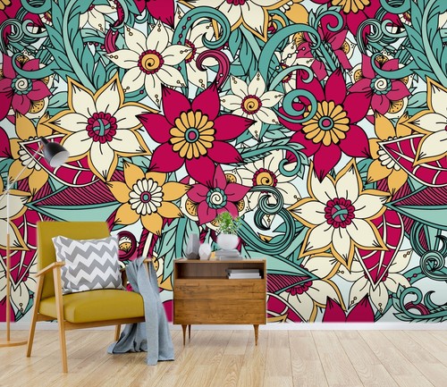 Pittura fiori r13641 carta - pittura,