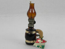 Mignon Bottiglia di vetro a forma di antica torcia ad olio L'Artistica Artigiana