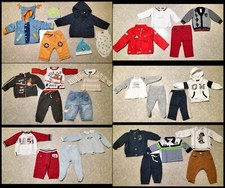 LOTTO STOCK 29 PEZZI D'ABBIGLIAMENTO NEONATO BIMB0/BAMBIN0 ETA 6/9 MESI