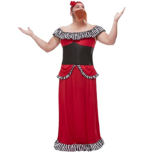 Costume donna barbuta - costume,