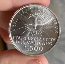 VATICANO 500 LIRE 1963 SEDE
