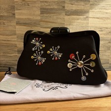 POCHETTE LULU GUINNESS NERA