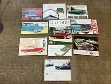 (10) Brochure auto Ford