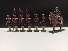 Tradition 7 miniature militari piombo 25º Cavalleria (forza di frontiera) 1910