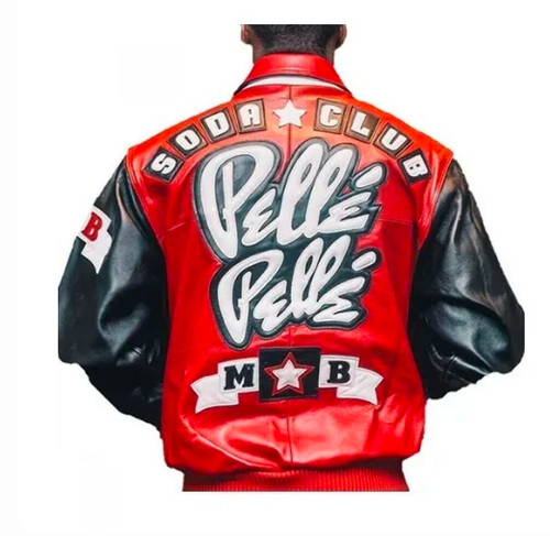 Giacca pelle peluche soda - giacca,