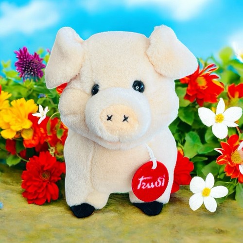 Peluche maiale trudi - peluche,