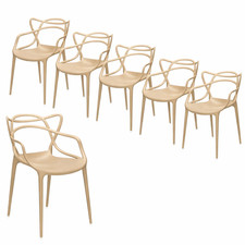 Set 6 Sedie da Giardino con