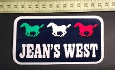 WEST Sticker jeans abbigliamento casual Vintage adesivo