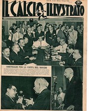 IL CALCIO ILLUSTRATO ANNO 1950 N. 22 COPPA DEL MONDO