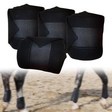 4 Pezzi di Fasce per Le Gambe Del Cavallo Attrezzatura per L'equitazione Cintura