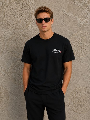 Shirt dsquared2 milano logo - t-shirt,