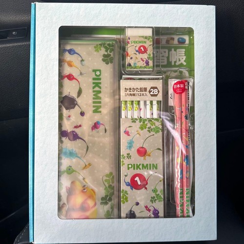 Pikmin scuola cancelleria set - scuola,