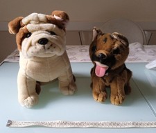 2 simpatici cagnolini peluche
