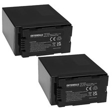 2x Batteria per Panasonic AG-HVX201 AG-HPX250P AG-HVX200P AG-HVX200 7800mAh