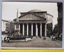 Roma - Foto d'epoca, Alinari N° 6688 " Il Panteon "